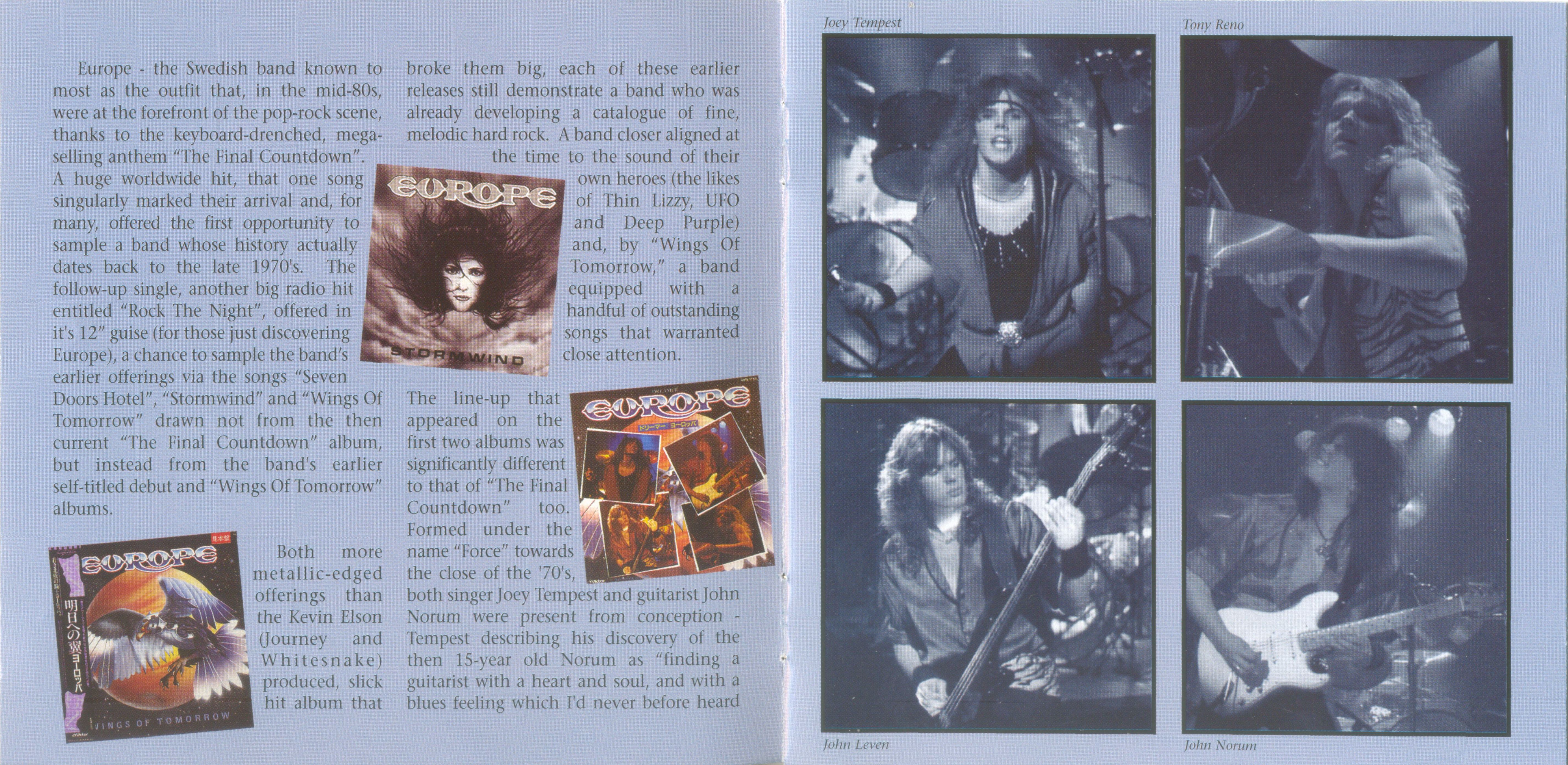 Europe  Wings Of Tomorrow : Booklet 2